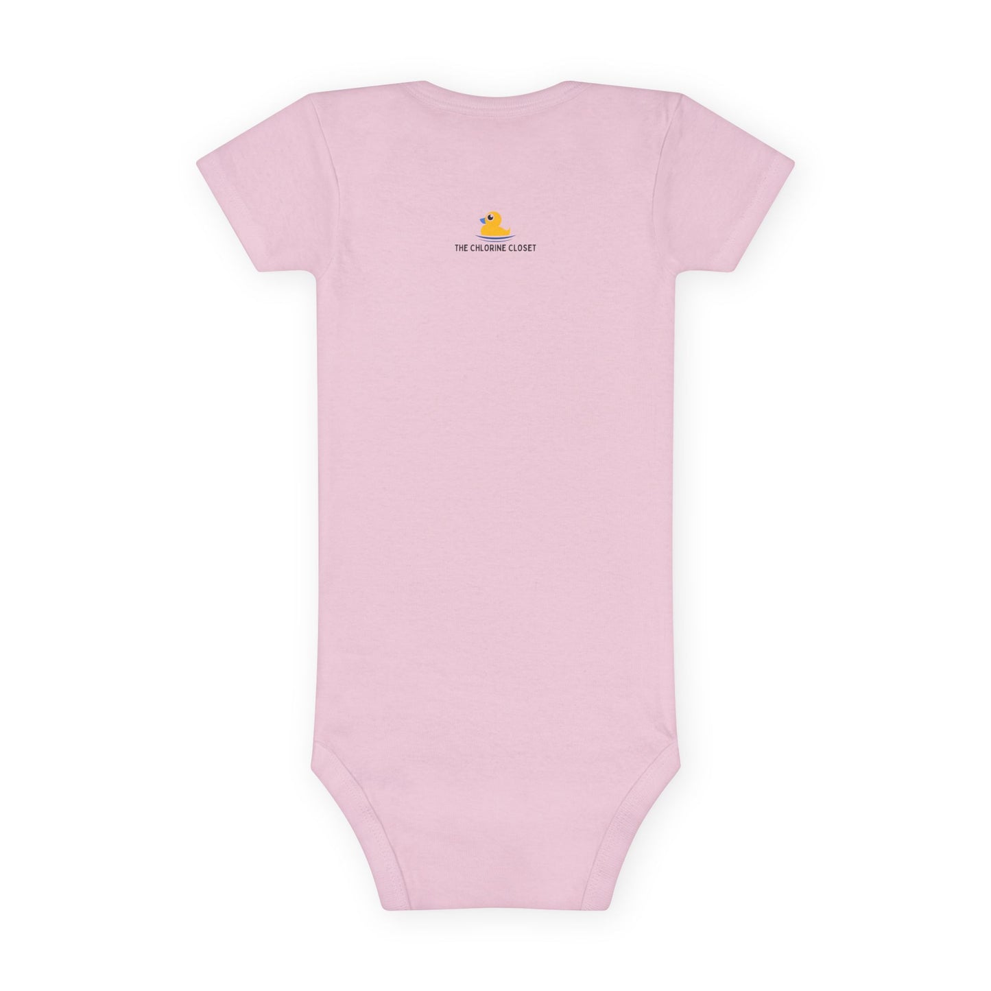 Swim Team Rookie: Baby Short Sleeve Onesie®