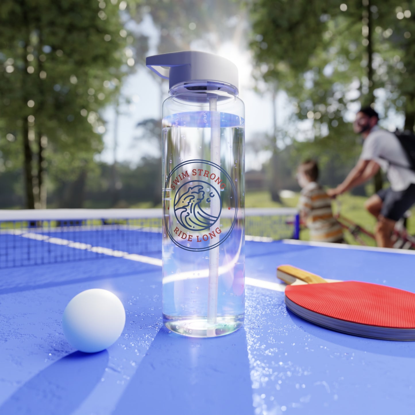 Swim Strong: Water Bottle