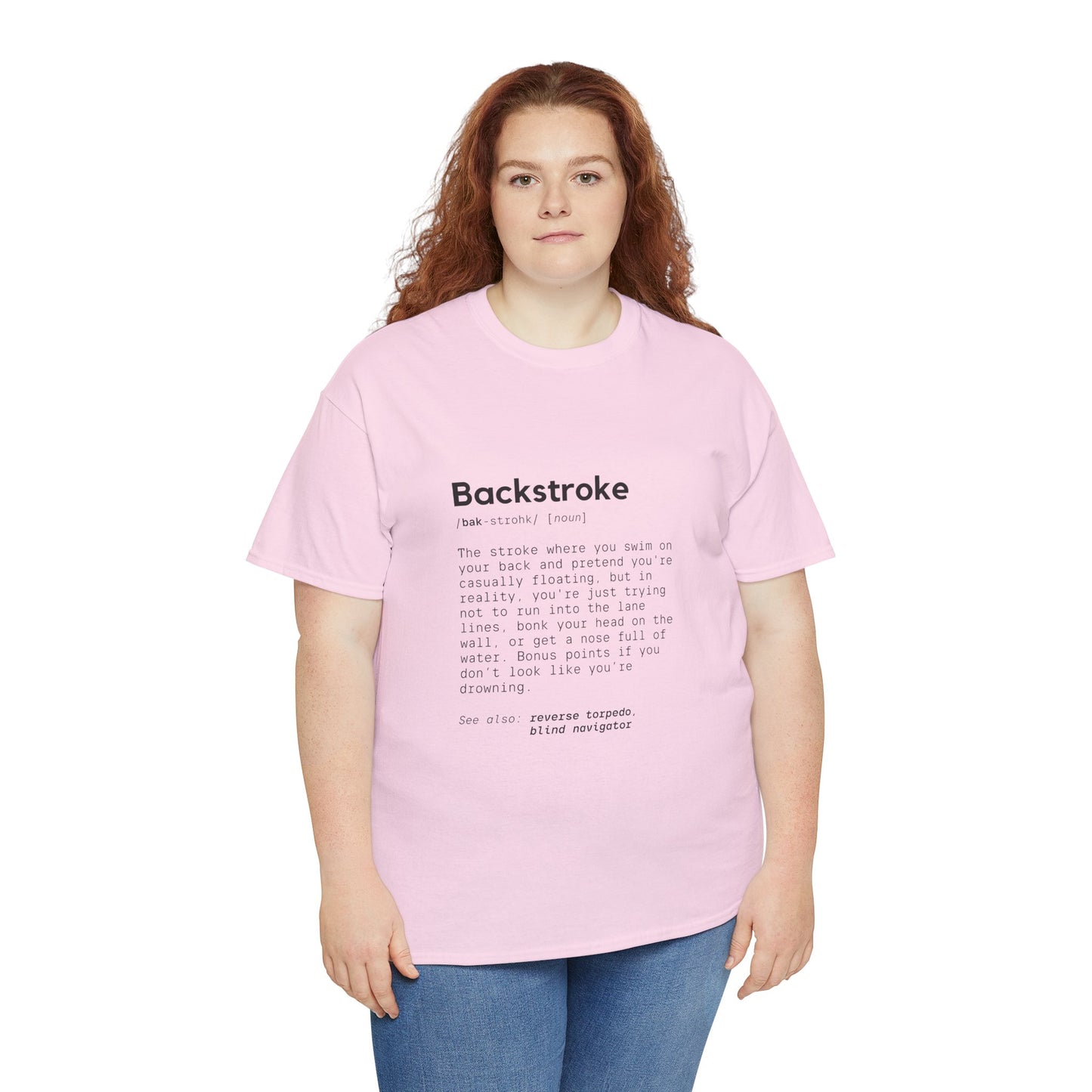 Backstroke: Cotton Unisex Tee