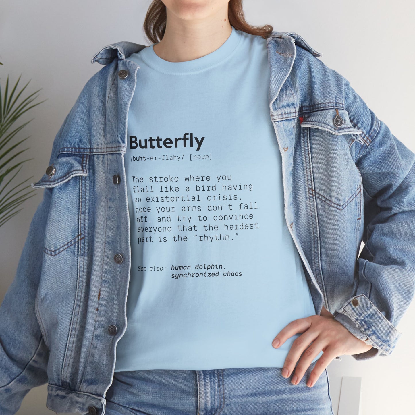 Butterfly: Cotton Unisex Tee
