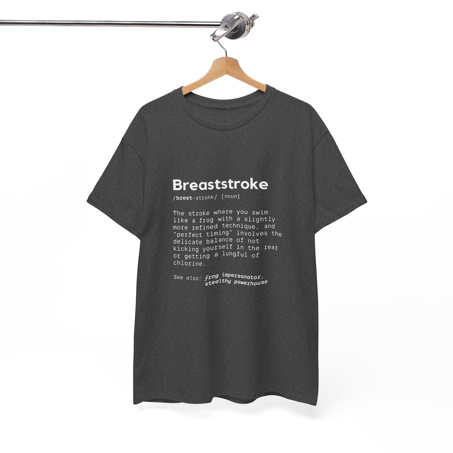 Breaststroke: Cotton Unisex Tee
