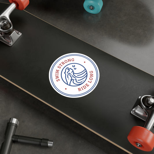 Swim Strong: Vinyl Decal